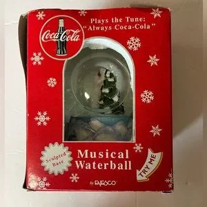 Coca Cola | Holiday | Coca Cola Vintage Snow Globe Polar Bear | Poshmark